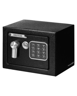 Yale Mini Electronic Safe Black Sejf podstawowy YSV mini czarny