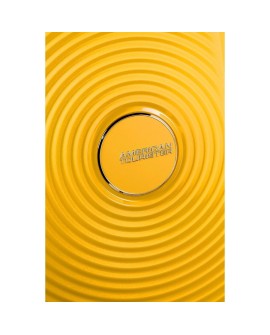 Kabinowa walizka American Tourister Soundbox EXP - golden yellow