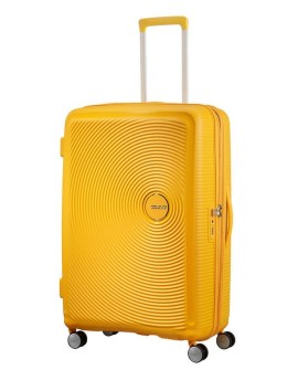 Walizka duża American Tourister Soundbox - golden yellow