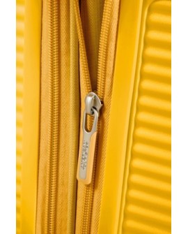 Walizka duża American Tourister Soundbox - golden yellow