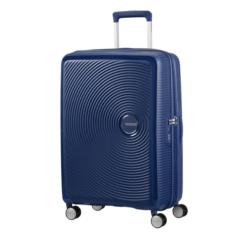 Soundbox walizka średnia American Tourister - midnight navy