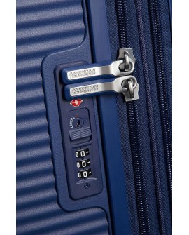 Soundbox walizka średnia American Tourister - midnight navy