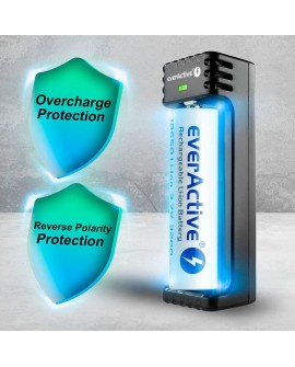 EVERACTIVE ŁADOWARKA DO AKUMULATORÓW CYLINDRYCZNYCH LI-ION LC100