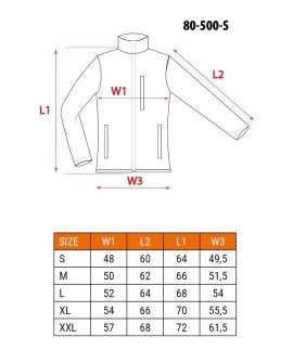 Bluza/bluza z kapturem NEO tools 80-500-S