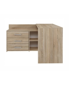 Biurko narożne + komoda DANY 120x50xH76 sonoma