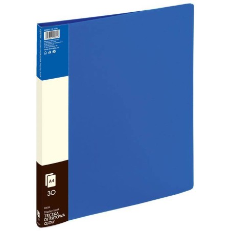 Album ofertowy A4 Grand 9003 120-1196 niebieskl PVC 30 kieszeni