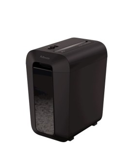 Fellowes LX65 niszczarka Rozdrabnianie krzyżowe 4 cm Czarny