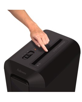 Fellowes LX65 niszczarka Rozdrabnianie krzyżowe 4 cm Czarny