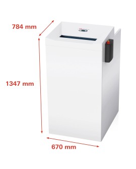 HSM Niszczarka Pure 740 max, 240L 1,9x15 mm