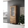 Witryna NORD 60x38x182,5 dąb wotan/antracyt