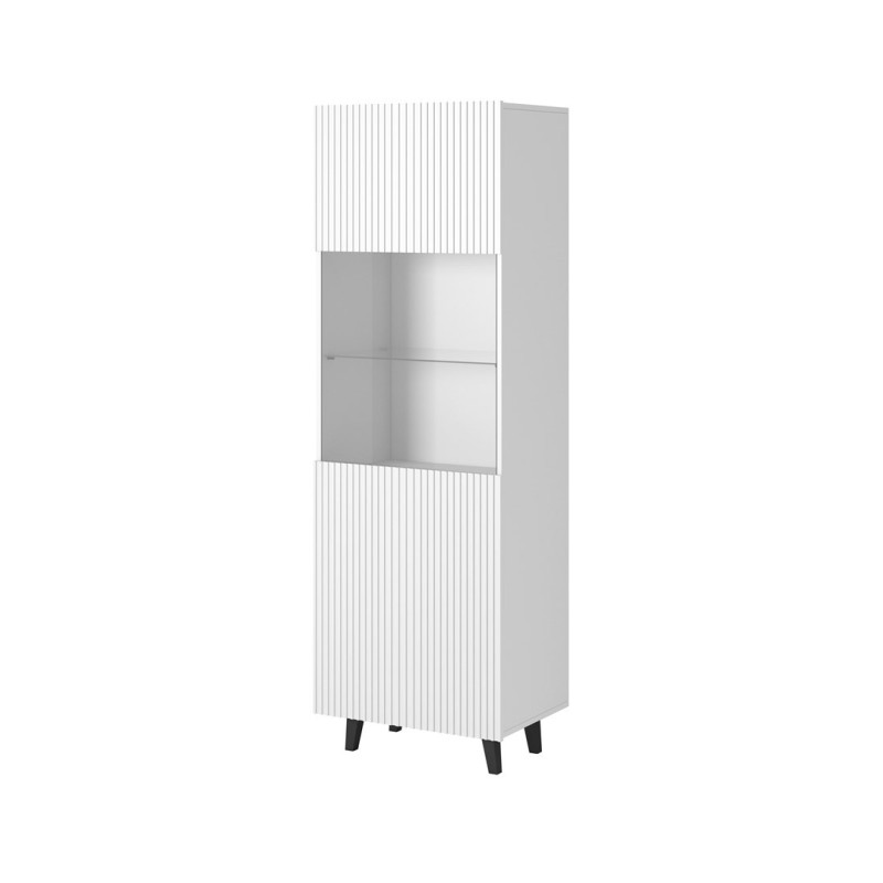 Witryna PAFOS 60x40x182 biały mat