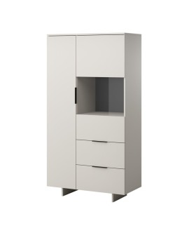 Witryna ALMA 90x41,5xH170 kaszmir