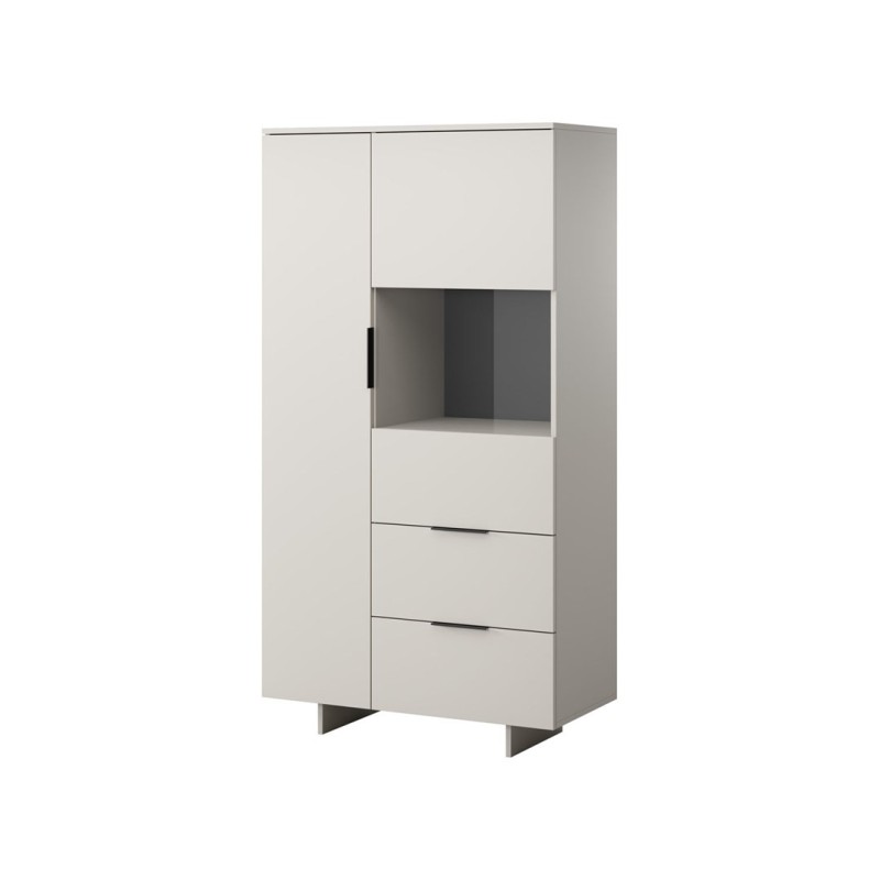 Witryna ALMA 90x41,5xH170 kaszmir