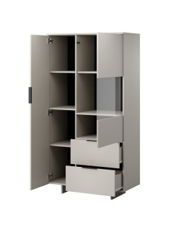 Witryna ALMA 90x41,5xH170 kaszmir