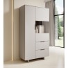 Witryna ALMA 90x41,5xH170 kaszmir