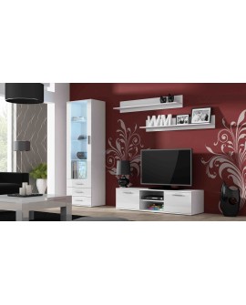 Witryna SOHO S1 biały/ biały połysk