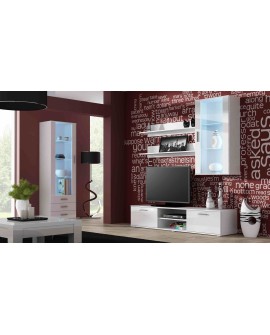 Witryna SOHO S1 biały/ biały połysk