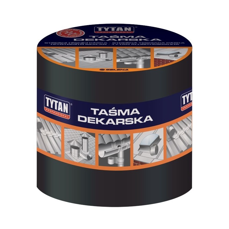 Taśma uszczelniająca dekarska 15cm10mb grafit