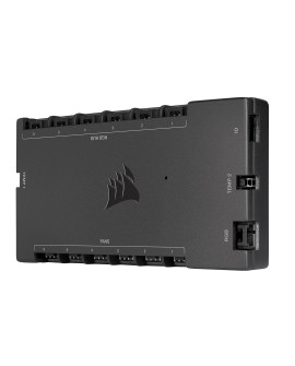 Kontroler Corsair iCUE Commander Core XT regulator RGB, prędkości wentylatora 6kan. Czarny
