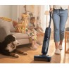 Tineco Floor One S6 Flashdry Pet Pionowy odkurzacz Bateria Suchy i Mokry HEPA Bez worka Czarny, Ciemny Niebieski, Szary 4 Ah