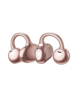 Huawei FreeClip Zestaw słuchawkowy True Wireless Stereo (TWS) Nauszny Połączenia/muzyka USB Type-C Bluetooth Złoto różowe