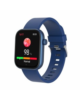 Denver SWC-185BU smartwatch / zegarek sportowy 4,7 cm (1.85") AMOLED Cyfrowy 390 x 450 px Ekran dotykowy Niebieski