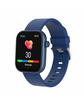 Denver SWC-185BU smartwatch / zegarek sportowy 4,7 cm (1.85") AMOLED Cyfrowy 390 x 450 px Ekran dotykowy Niebieski
