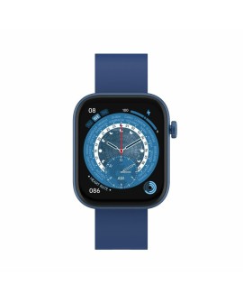 Denver SWC-185BU smartwatch / zegarek sportowy 4,7 cm (1.85") AMOLED Cyfrowy 390 x 450 px Ekran dotykowy Niebieski