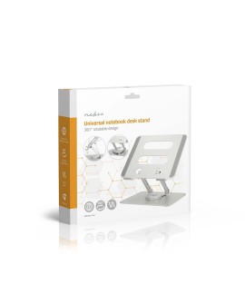 Podstawka pod notebooka Nedis 17" składana obracana 360
