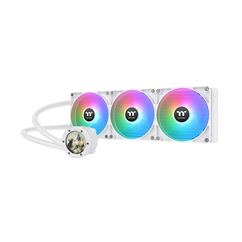 Thermaltake TH420 V2 Ultra ARGB Procesor Chłodnica hybrydowa Biały 1 szt.