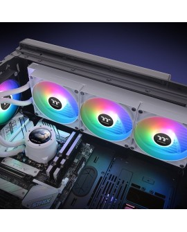 Thermaltake TH420 V2 Ultra ARGB Procesor Chłodnica hybrydowa Biały 1 szt.