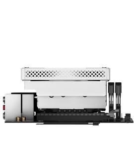 Jonsbo HX6200D Procesor Chłodnica powietrza 12 cm Biały 1 szt.