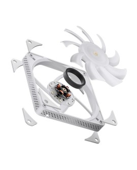 Jonsbo HX6200D Procesor Chłodnica powietrza 12 cm Biały 1 szt.