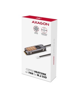Chłodzenie do dysku M.2 SSD 2280 Axagon CLR-M2FAN