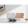Neomounts NSLS085SILVER stojak na laptop Podstawka na notebooka Srebrny 43,2 cm (17")