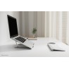 Neomounts NSLS085SILVER stojak na laptop Podstawka na notebooka Srebrny 43,2 cm (17")