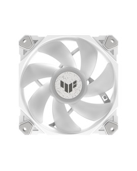 ASUS TUF GAMING TF120 ARGB WHITE EDITION Obudowa komputera Chłodnica powietrza 12 cm Biały 1 szt.