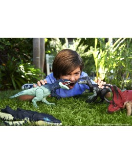 Jurassic World Groźny ryk Dinozaur Eocarcharia HLP17 HLP14 MATTEL
