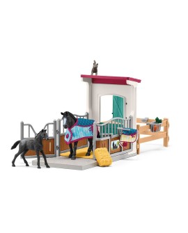 Schleich 42611 Zagroda dla koni z klaczą oraz źrebakiem Horse Club
