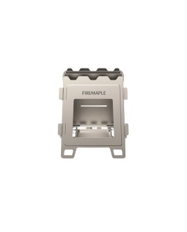 Kuchenka Fortress Titanium Wood Stove Fire-Maple