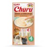 INABA CHURU kurczak/łosoś przysmak kot 4x14g