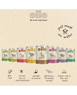 Ollo Pure Jeleń 400 g promo