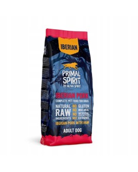 Primal Spirit Iberian 70% wieprz/szynka dla psa 12kg