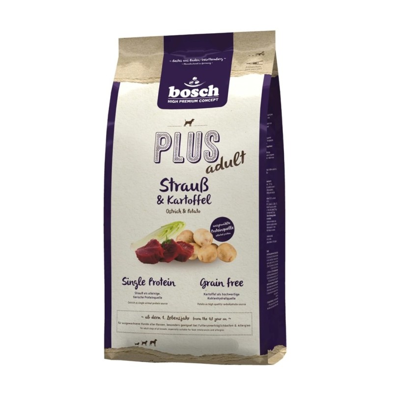 Bosch Plus Struś & Ziemniak 2,5 kg