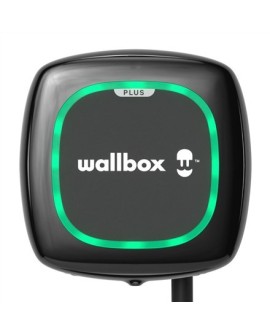 Ładowarka pojazdów elektrycznych Wallbox Pulsar Plus, 5 metrów kabel Type 2, 11kW, RCD (wyciek DC), OCPP, kolor czarny