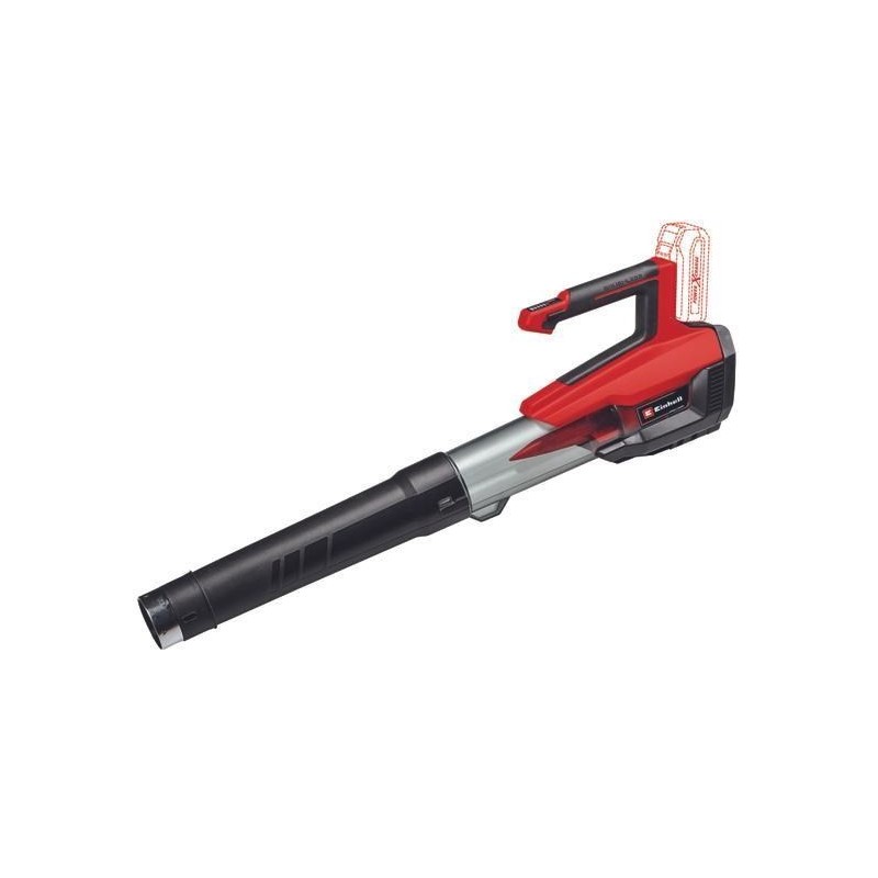 Einhell GP-LB 18/200 akumulatorowa dmuchawa do liści 200 km/h Czarny, Czerwony, Srebrny