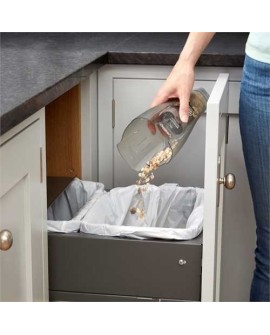 Odkurzacz przenośny Black & Decker NVC215W Niebieski, Szary Bez worka