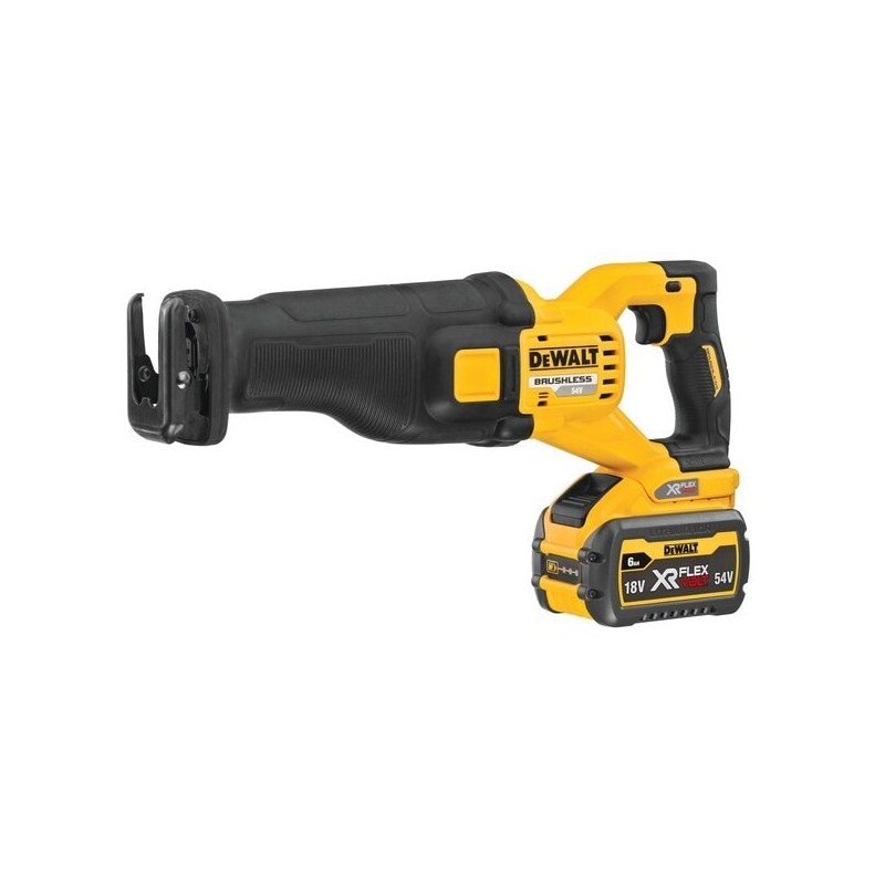 DeWALT DCS389T2-QW piła szablasta 3000 spm Czarny, Żółty