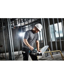 Makita DCS553Z przenośna pilarka tarczowa 15 cm Czarny, Niebieski 4200 RPM