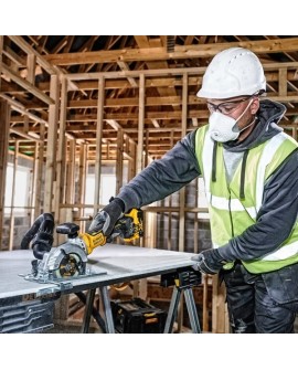 Pilarka tarczowa DEWALT DCS571P2 piła akumulatorowa 115 mm 2x XR 18V 5Ah T-STAK II Czarny, Żółty